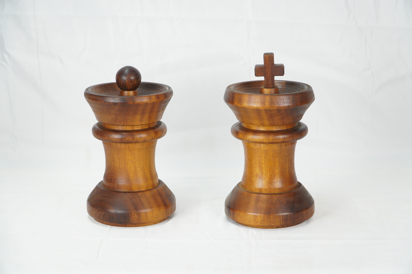 Figura decorativa de madera Rey ajedrez