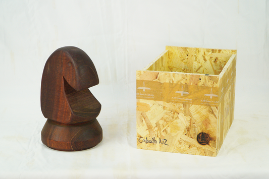  Wooden decorative figure Horse chess