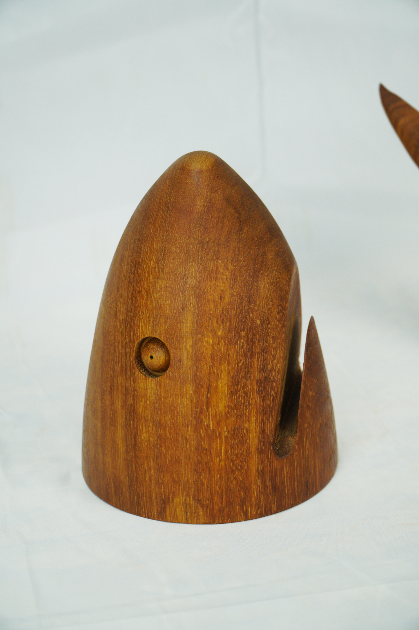 Figura de madera Cabeza de tiburón pieza #1