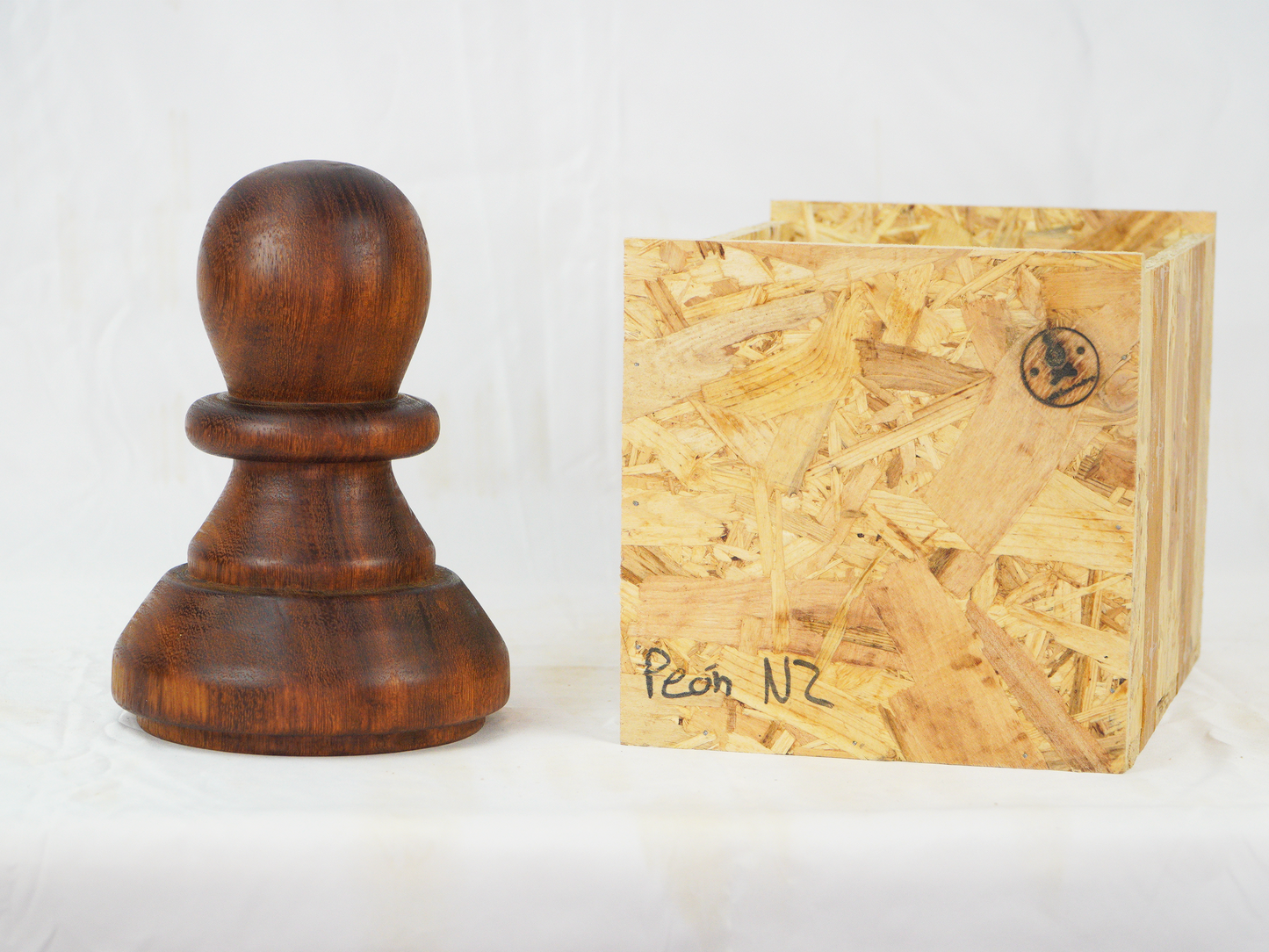 Wooden Decorative Chess Piece: Pawn