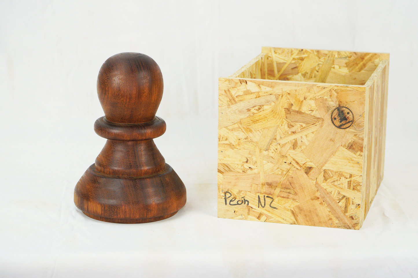 Wooden Decorative Chess Piece: Pawn