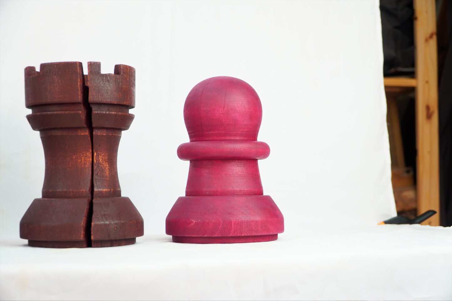 Wooden Decorative Chess Piece: Pawn