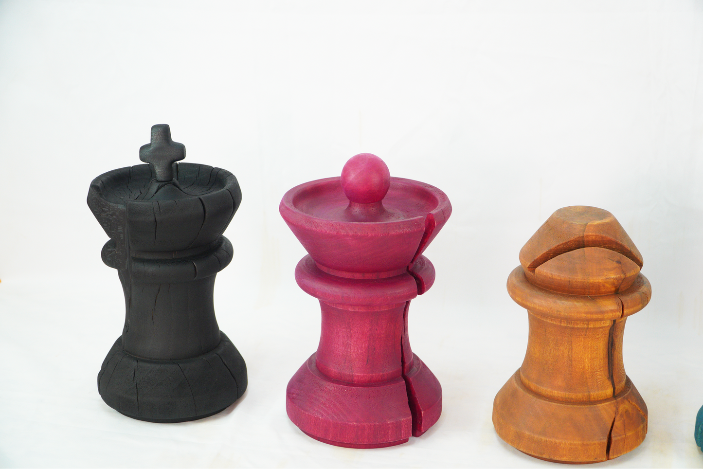Wooden Decorative Chess Piece: Queen