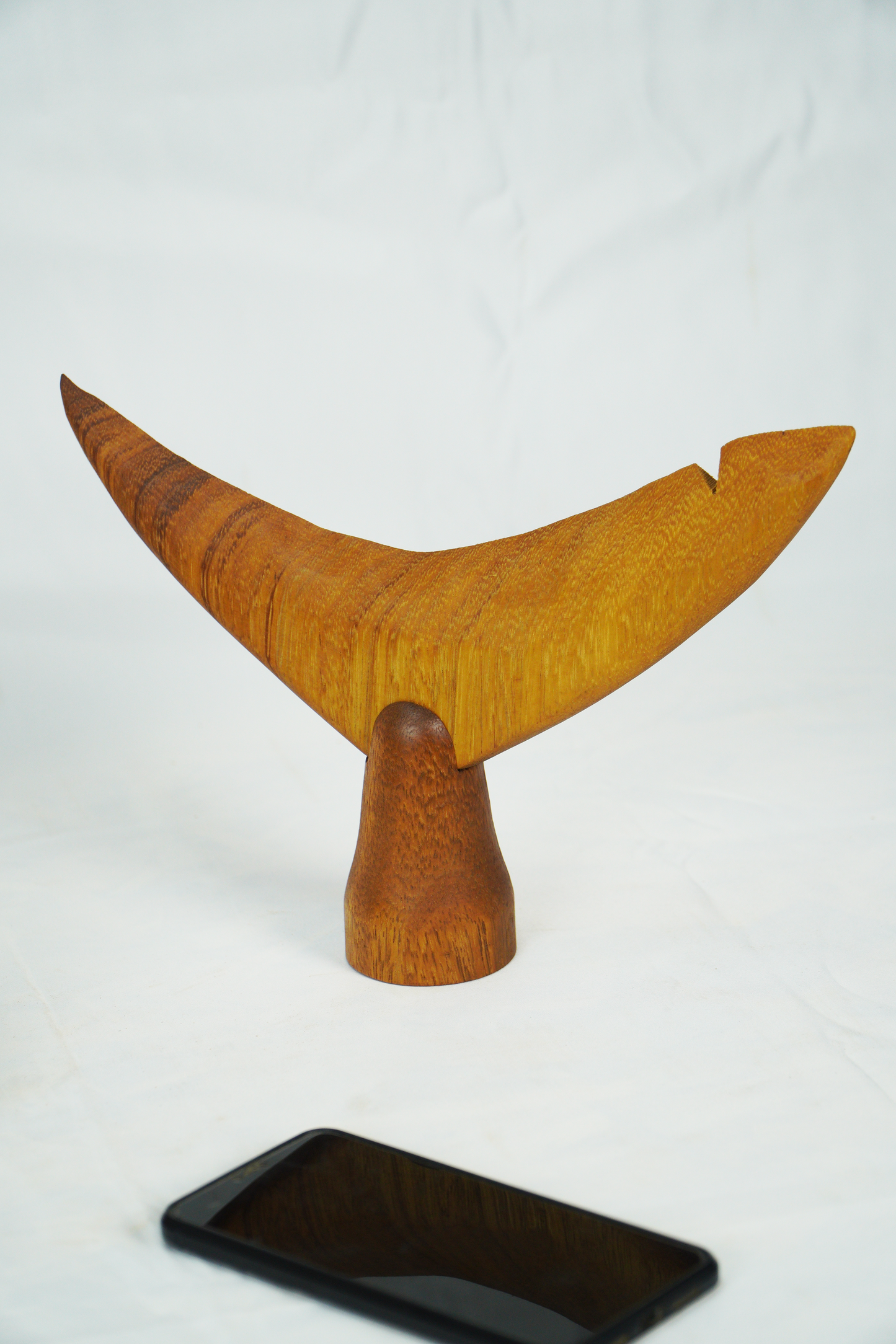Wooden Shark Tail Figure