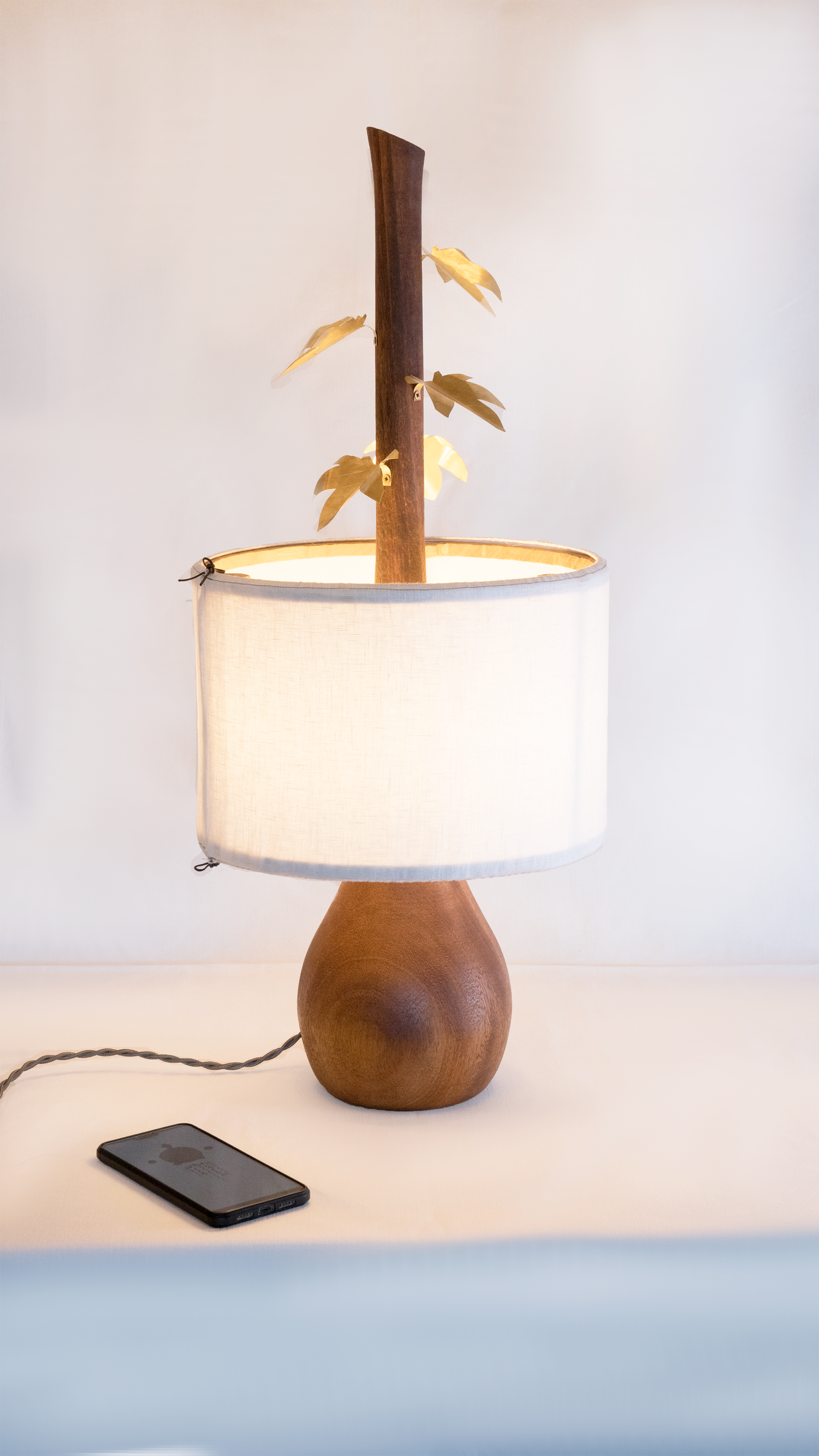 Wooden Table Lamp “Brote”
